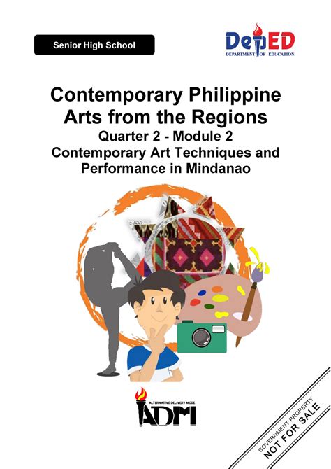 Contemporary Philippine Arts From The Regions - Senior HighSchool Alternative Delivery Mode Quarter 1 - Module 2 Contemporary Arts In The Philippines First Edition, 2020. . Arts 8 quarter 2 module 1